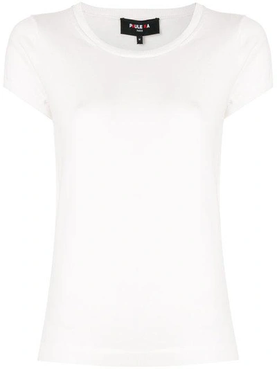 Shop Paule Ka Slim Fit T-shirt - White
