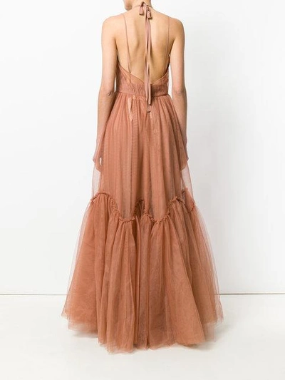 Shop N°21 Backless Tulle Gown