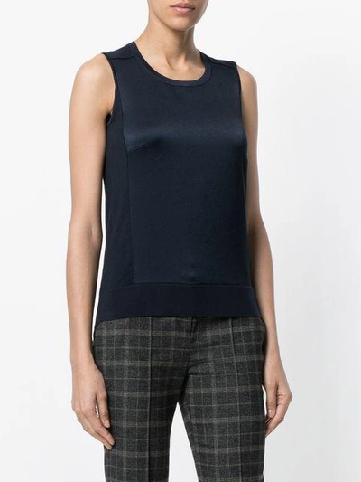 Shop Paule Ka Tank Top In Blue