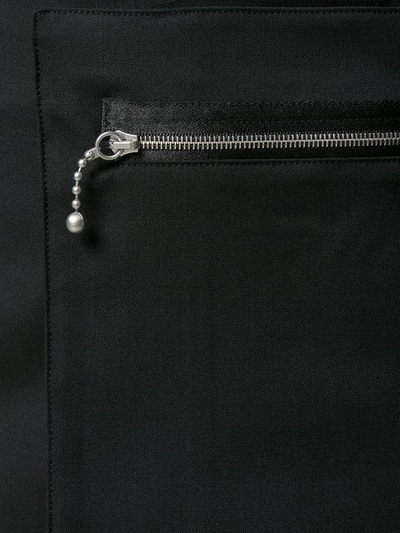 Shop Alyx Side Slit Mini Skirt In Black