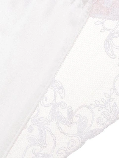 Shop Fleur Of England Suspender Belt In White