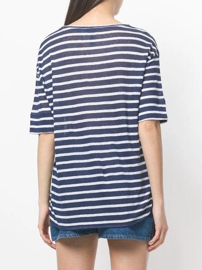 Shop Woolrich Striped T-shirt