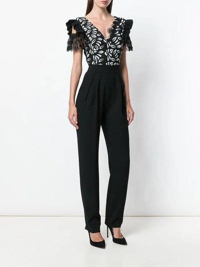 Shop Pinko Embroidered Top Jumpsuit