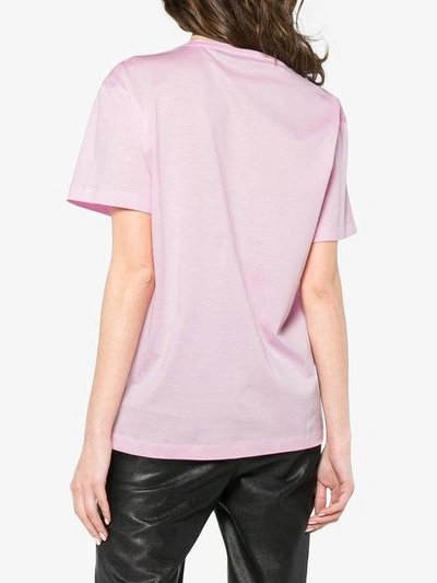 Shop Versace Pink Vintage Logo T-shirt