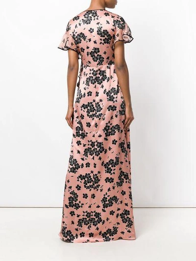 Shop Rochas Floral Print Dress