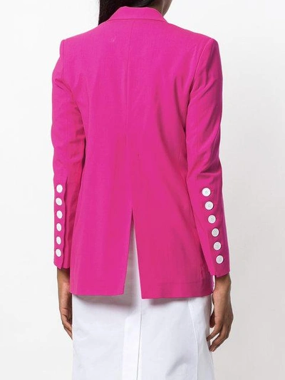 Eudon Choi Double Breasted Button Trim Jacket