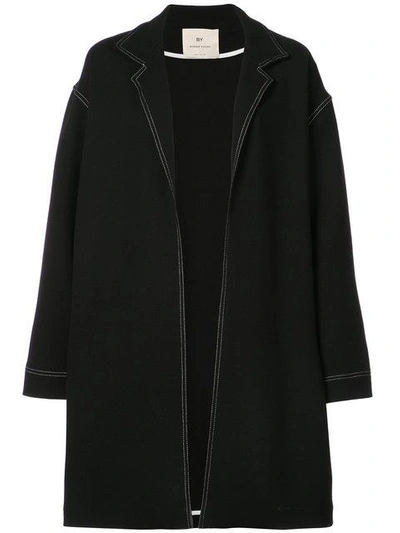 Shop By. Bonnie Young Contrast Trimmed Oversized Coat
