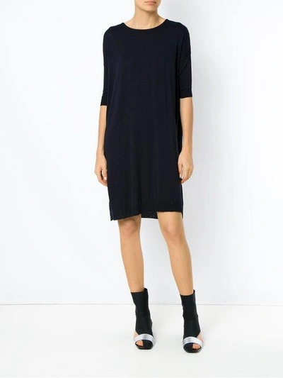 knit straight dress