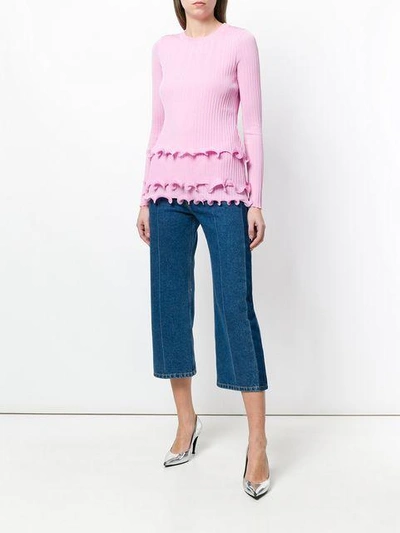 Shop Givenchy Ribbed Knit Top