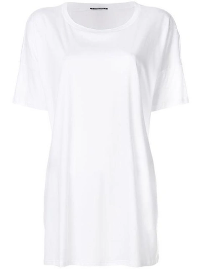 Shop Album Di Famiglia Oversized T-shirt In White