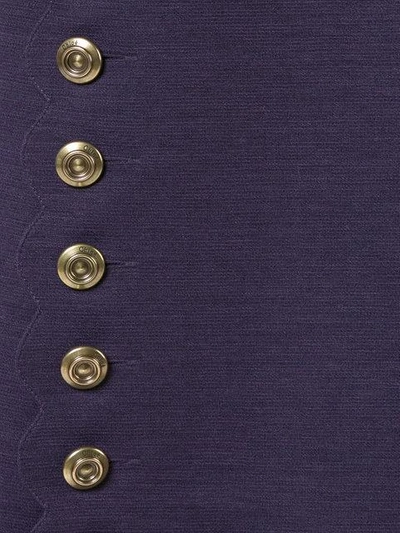 Shop Chloé Button Detail Shift Dress