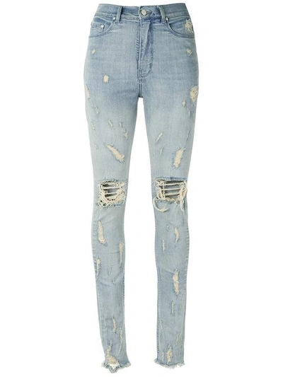 Shop Amapô Skinny Jeans - Blue