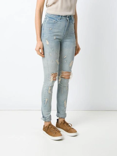 Shop Amapô Skinny Jeans - Blue