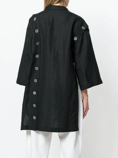 Shop Yohji Yamamoto Oversized Asymmetric Jacket