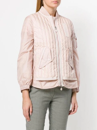 Shop Moncler Kim Jacket - Neutrals