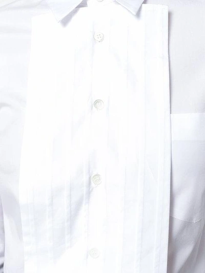 Shop Comme Des Garçons Comme Des Garçons Front Panel Shirt - White