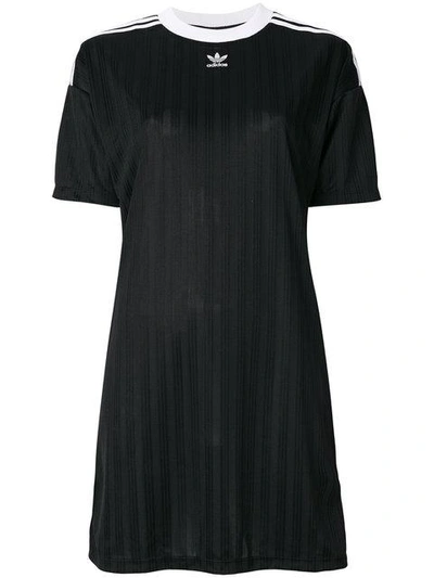 Adidas Originals Adidas Trefoil Logo T-shirt Dress - Black