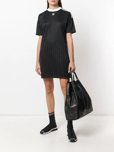 Adidas Originals Adidas Trefoil Logo T-shirt Dress - Black