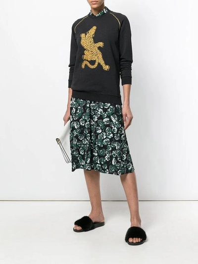 Shop Zoe Karssen Leopard Print Sweatshirt