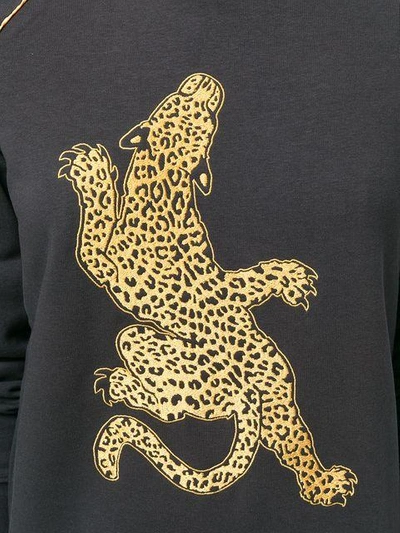 Shop Zoe Karssen Leopard Print Sweatshirt