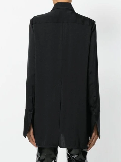 Shop Ellery Exaggerated Collar Blouse - Black