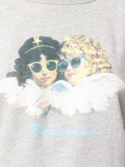 Shop Fiorucci Vintage Angels Sweatshirt - Grey