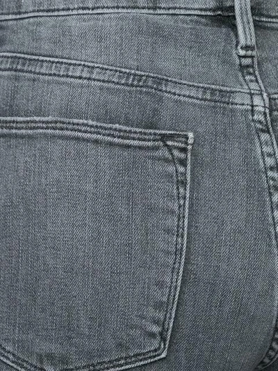 Shop Frame Frayed Skinny Jeans - Grey