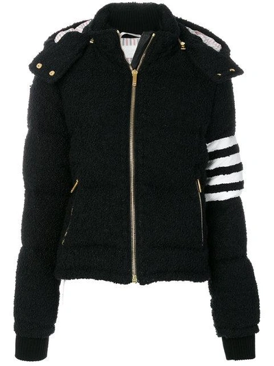 Shop Thom Browne Downfill Ski Jacket In 001 Black