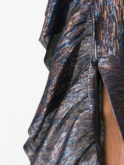 Shop Petar Petrov Evan Metallic Shirt In Multicolour