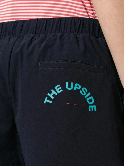 Shop The Upside Running Shorts - Blue