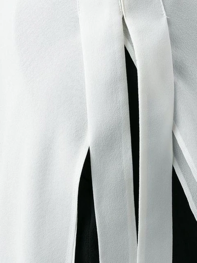 Shop Gentry Portofino Asymmetric Top In White