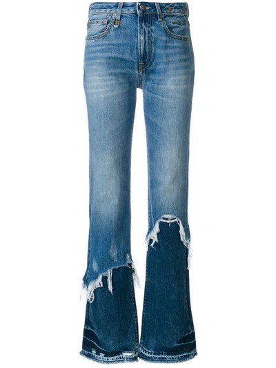 Shop R13 Jasper Jeans In Blue