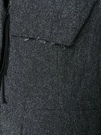 Shop Barbara Bologna Asymmetric Blazer In Grey
