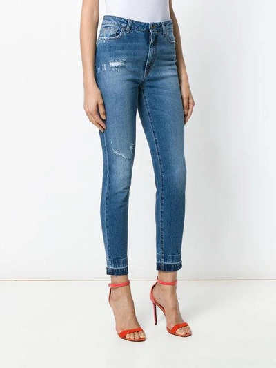 Shop Dolce & Gabbana Skinny Jeans In Blue