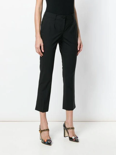 cropped tailored trousers