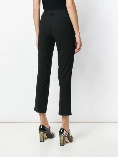 Shop Dolce & Gabbana Cropped Tailored Trousers In N0000