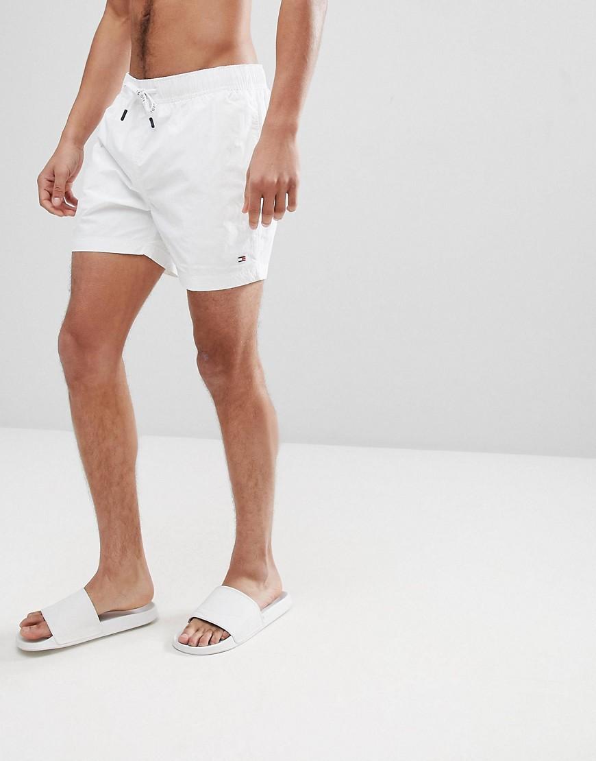 tommy hilfiger flag logo swim shorts
