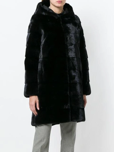 Shop Liska Damiana Coat In Black