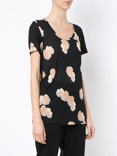 Shop Andrea Marques Printed Blouse In Black