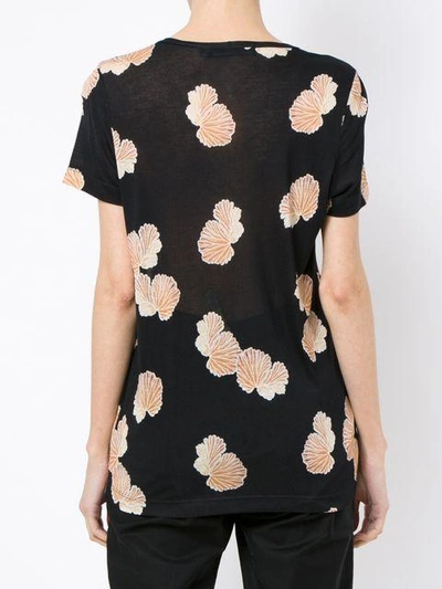 Shop Andrea Marques Printed Blouse In Black