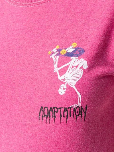 Shop Adaptation Logo Print T-shirt In Pink