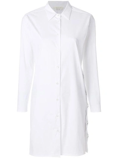 Shop Alyx Brigitte Shirt Dress In White