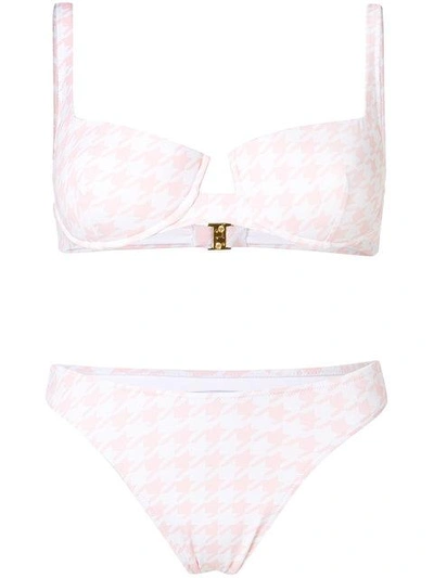 Shop Sian Swimwear Paloma Bikini In Pink