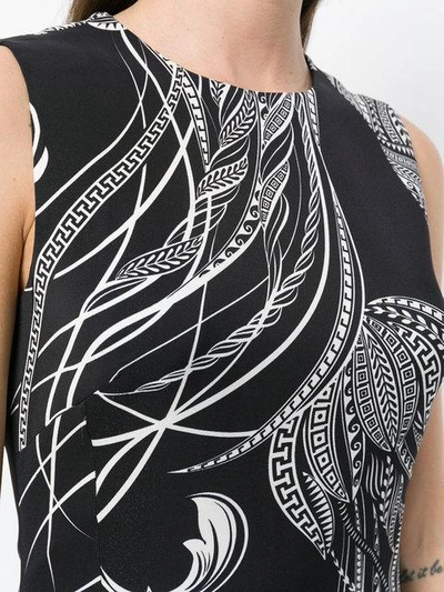Shop Versace Printed Dress