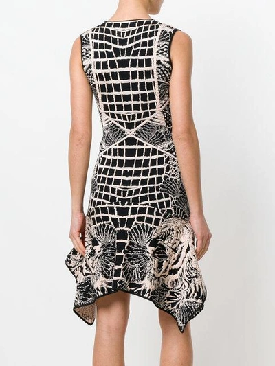 Shop Just Cavalli Tiger Embroidered Dress