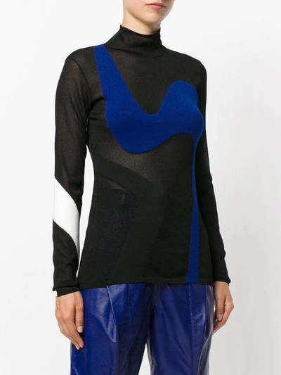 Shop Proenza Schouler Patterned Sheer Top