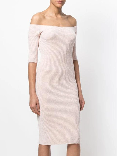 Shop Helmut Lang Seamless Midi Dress