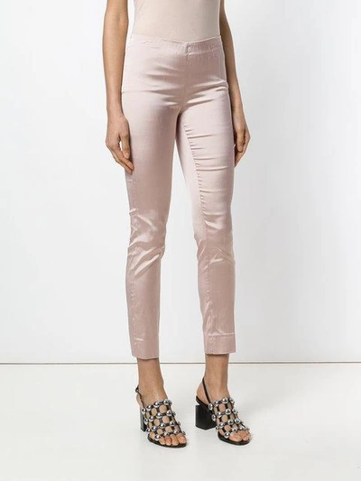 Shop P.a.r.o.s.h Cropped Slim-fit Trousers