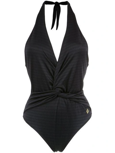 Shop Brigitte Aline Itacaré Swimsuit In Black