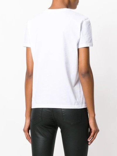 Shop Just Cavalli Logo Print T-shirt - White